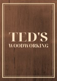 Teds Woodworking Plans PDF And Projects by Ted McGrath