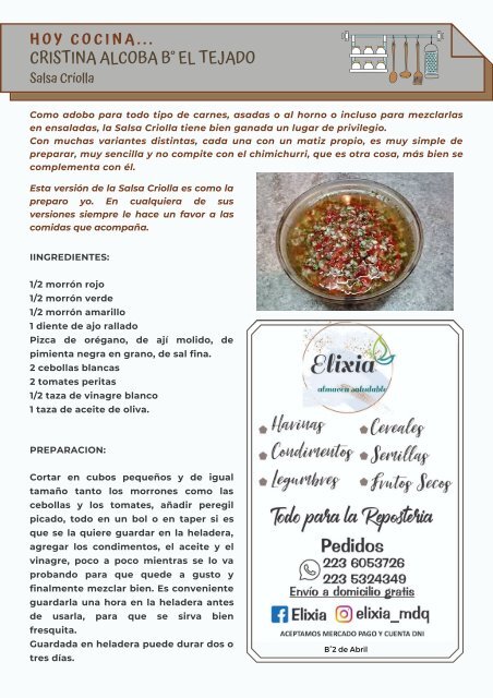 Boletín Informativo de Cooperativa Camet