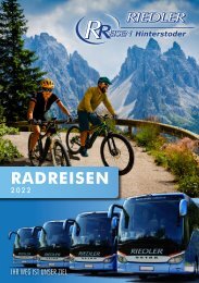 Radfolder Riedler Reisen 2022