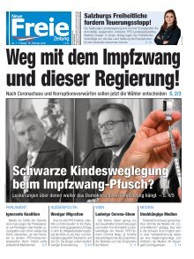 Weg mit dem Impfzwang und dieser Regierung!