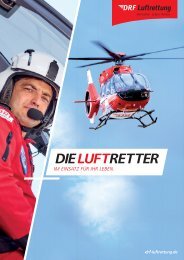 Unternehmensbroschüre der DRF Luftrettung