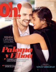 Oh Magazine Portada Paloma y Elliot