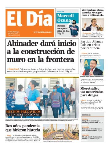 Edición impresa 18-02-2022