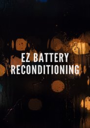 EZ Battery Reconditioning PDF Instructions And Program