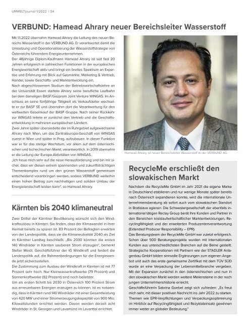 UMWELT JOURNAL 2022-1