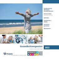 Gesundheitswegweiser Landkreis Vorpommern-Rügen 2022
