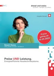 Preisliste Schweiz 2022