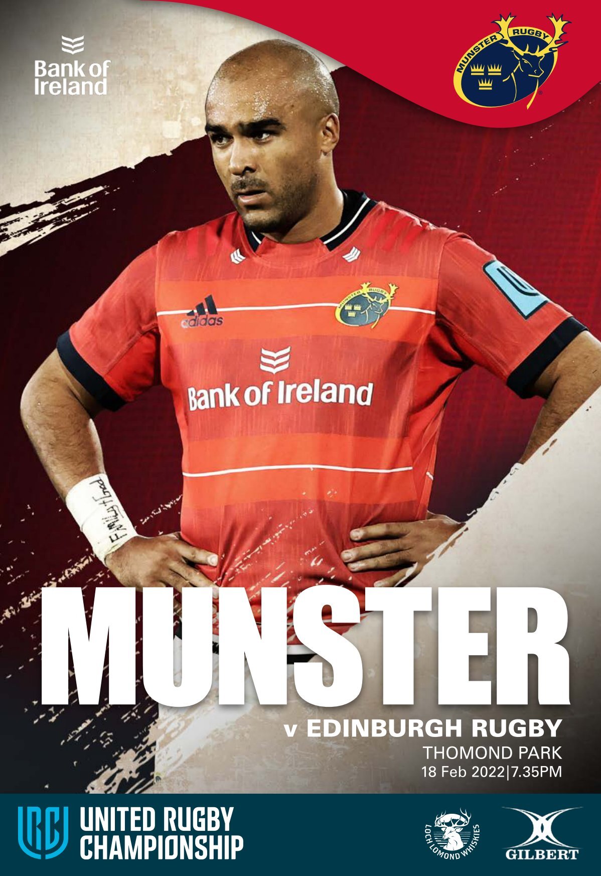 Munster Rugby Digital Match Programme Munster v Edinburgh