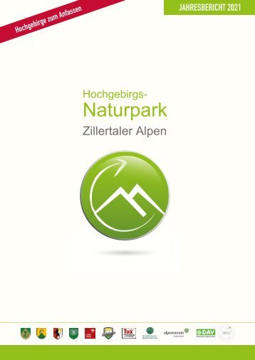 Naturpark Zillertaler Alpen - Jahresbericht 2021