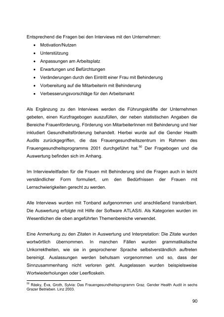 4 be gender - Frauengesundheitszentrum Graz