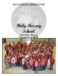 Holy Rosary School Detroit Lakes, Minnesota