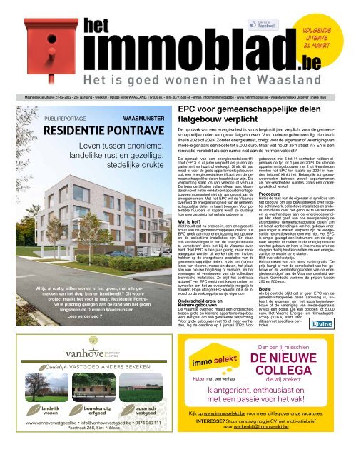 Het Immoblad van februari 2022