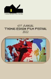 2022 Thomas Edison Film Festival Booklet
