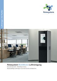 Rotasystem MultMedia Luftreiniger N100-V Smart SDS