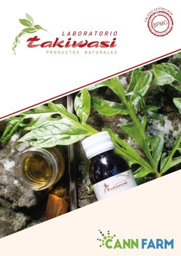 Catálogo Takiwasi - Cannfarm
