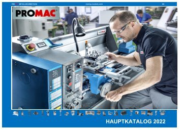 Promac Katalog 2022 Metallbearbeitung