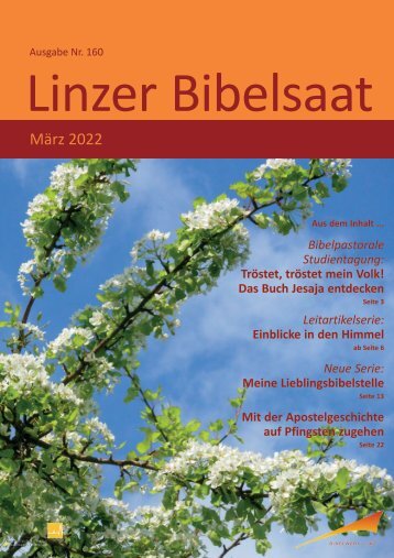Linzer Bibelsaat 160 (März 2022)