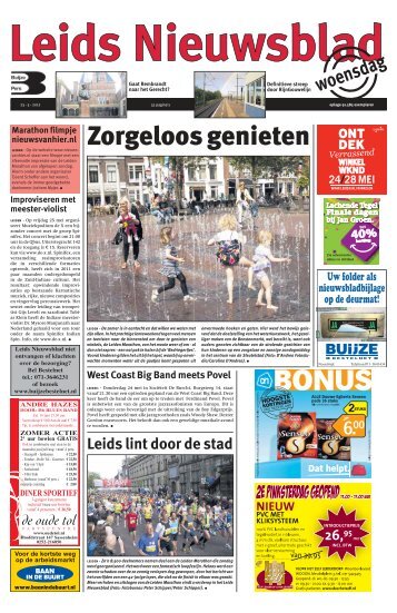 Leids nieuwsblad 2012-05-23.pdf 12MB - Archief kranten - Buijze Pers