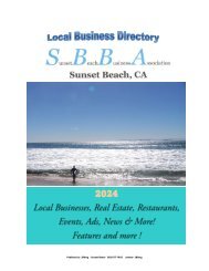 SBBA Local Business Directory 2022