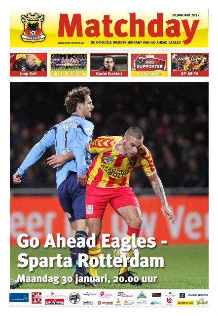 Kom langs om te proeven! - Go Ahead Eagles