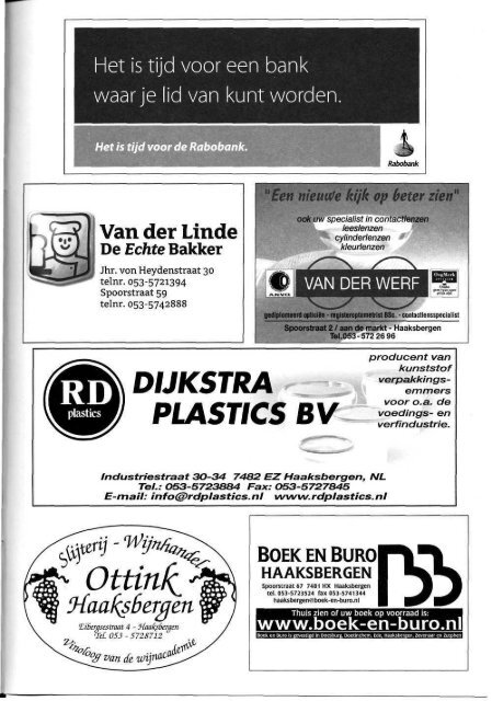 dijkstra - plastics bv - Historische Kring Haaksbergen