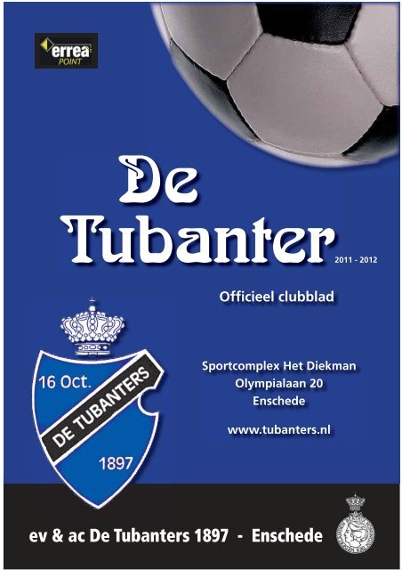 Clubblad November 2011 - De Tubanters 1897