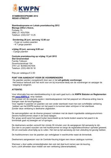 2012-06-2829 stamboekkeuring Houten boekje - KWPN