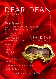Dear Dean Magazine - Issue 2