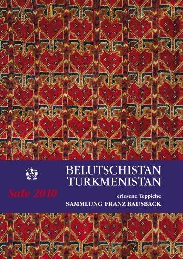 Bausback Orientteppiche Belutschistan Turkmenistan