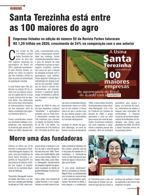 Jornal Paraná Fevereiro 2022