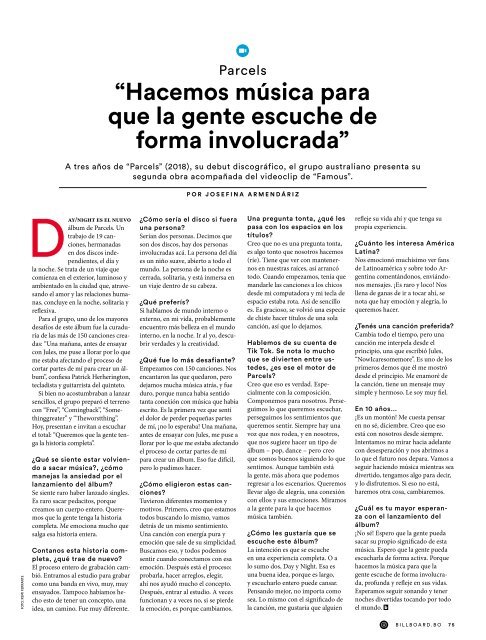 BILLBOARD Bolivia Diciembre 2021 