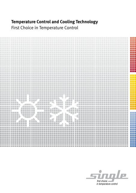 Temperature Control and Cooling Technology - SINGLE ...