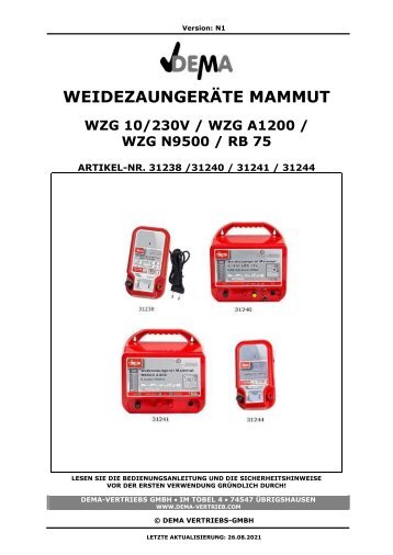 31238_40_41_44_ba Weidezaungerät Mammut WZG