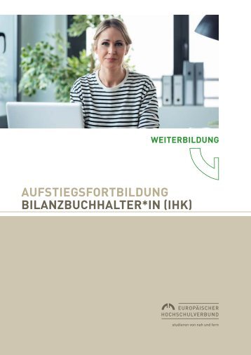 Aufstiegsfortbildung Bilanzbuchhalter*in (IHK)