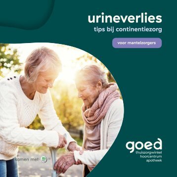 Gids urineverlies - tips voor mantelzorgers