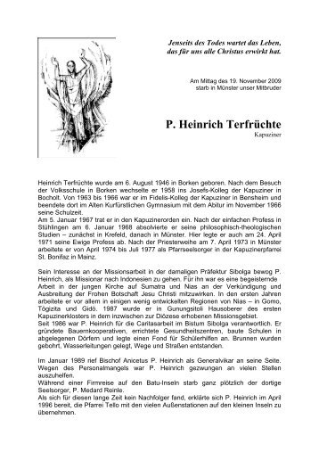 P. Heinrich Terfrüchte