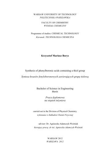 Synthesis of phenylboronic acids containing a thiol group