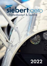 Siebert Pilotenbedarf & Technik 2022