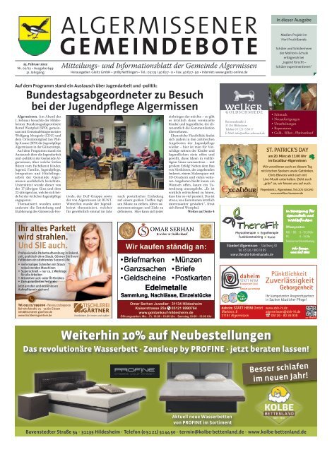 Algermissener Gemeindebote 25.02.2022