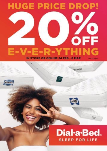 20% OFF Feb22