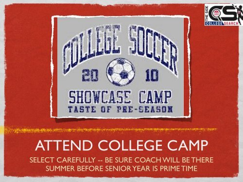 WSA College Search Presentation