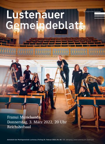 Lustenauer Gemeindeblatt Nr. 8 | Freitag 25. Februar 2022