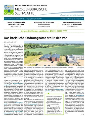 Kreisanzeiger Februar 2022