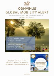 CONVINUS Global Mobility Alert Week 8.2022
