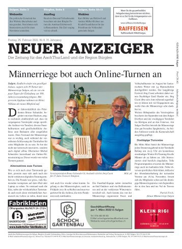 Neuer Anzeiger 25. Februar 2022