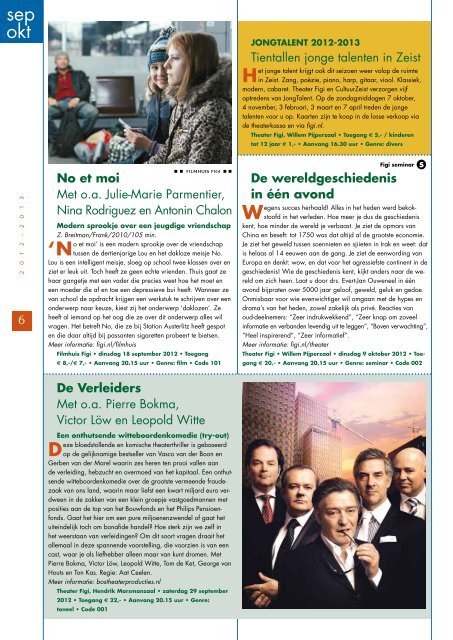 onze brochure - Hotel Theater Figi