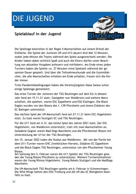 TSG Black Eagles vs EKU Mannheim 27 02 2022 
