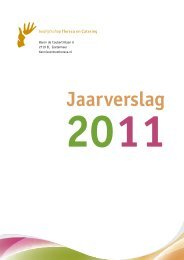 Jaarverslag - Bedrijfschap Horeca en Catering