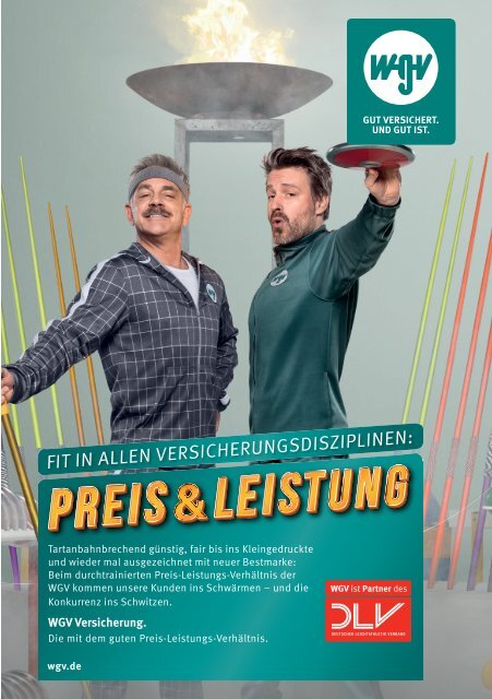 Das Programm zu den 69. Deutschen Leichtathletik-Hallenmeisterschaften in Leipzig