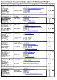 Betreutes Wohnen für Menschen mit psychischen und/oder - integer ...